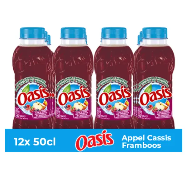 Oasis Pomme Cassis Framboise 12x50 Cl
