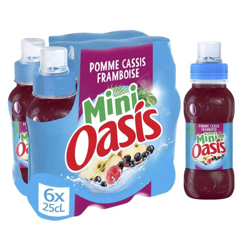 Oasis Pomme Cassis Framboise Mini 6x25 Cl
