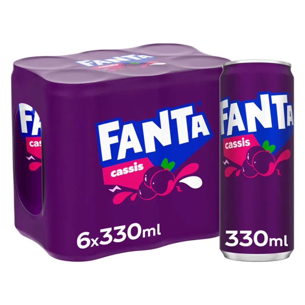 Fanta Cassis 6x33 Cl