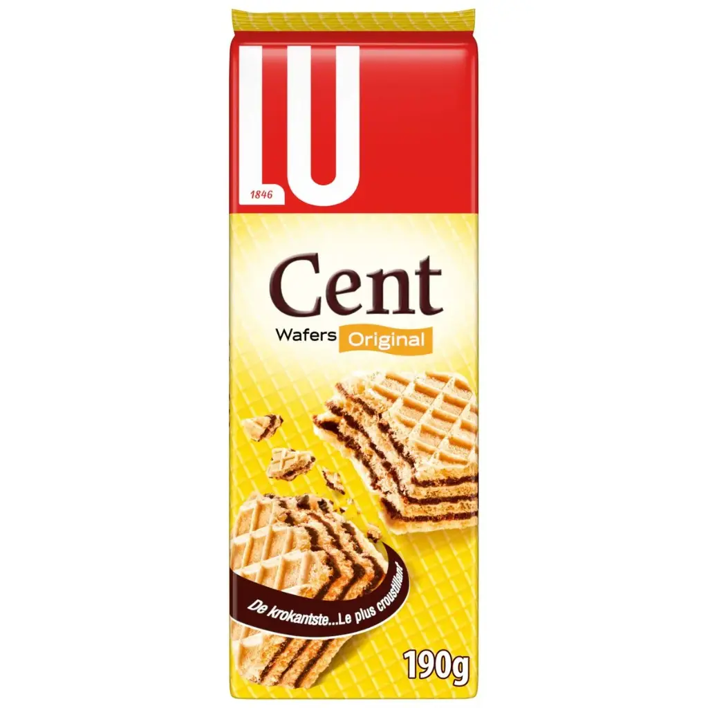 Lu Cent Wafers Gaufrettes Chocolat 190 Gr
