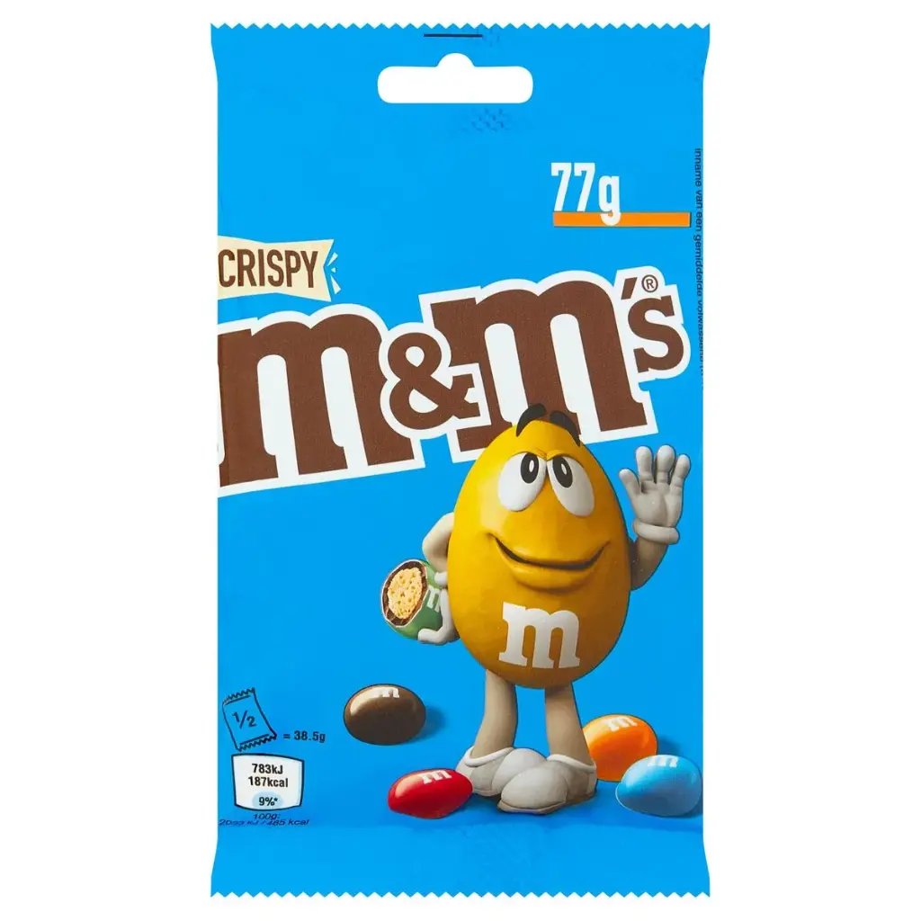 M&M's Crispy Chocolat 77 Gr