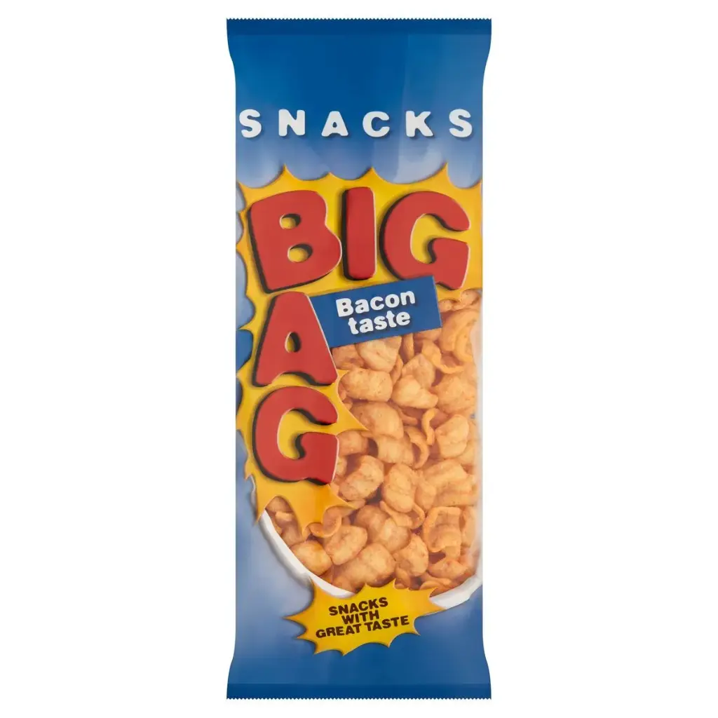 Big Bag Bacon Taste Chips 330 Gr