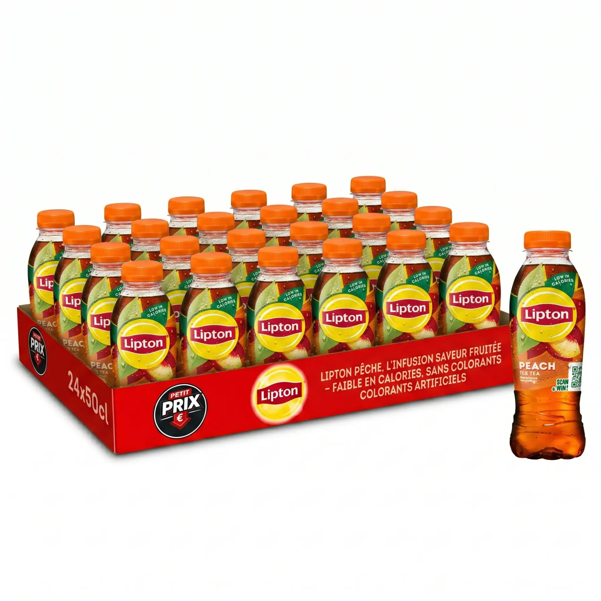 Lipton Iced Tea Pêche Bouteille 24x50 Cl