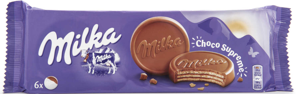 Milka Choco Suprême Biscuits 6x30 Gr
