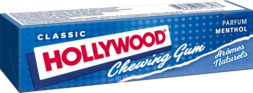 Hollywood Menthol Chewing-gum 31 Gr