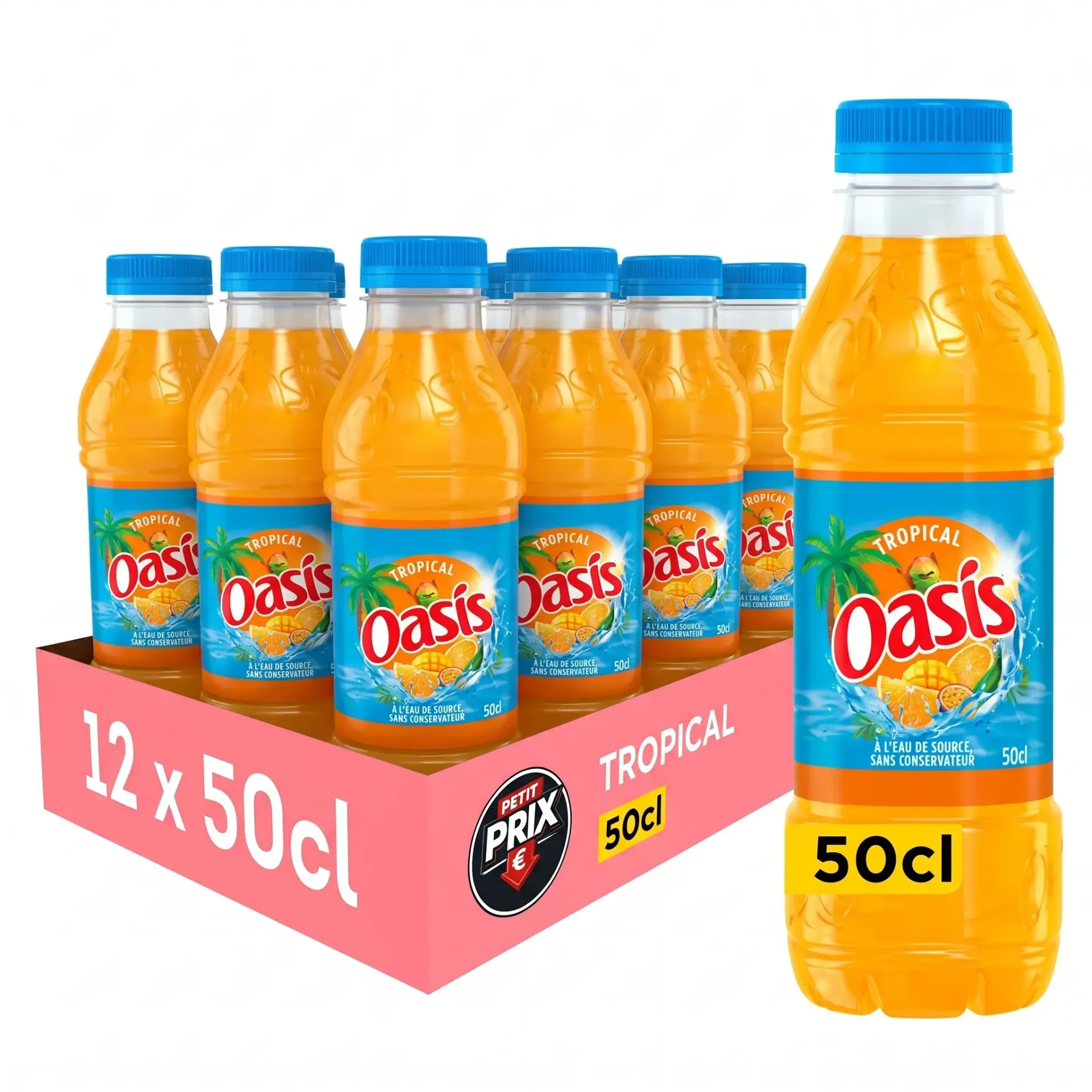 [OAS005] Oasis Tropical Bouteille 12x50 Cl