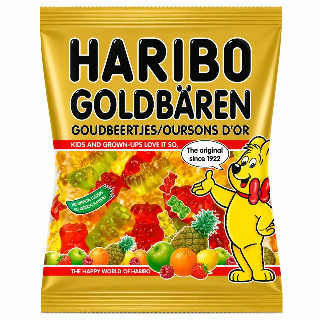 Haribo Oursons d'Or Bonbons 75 Gr