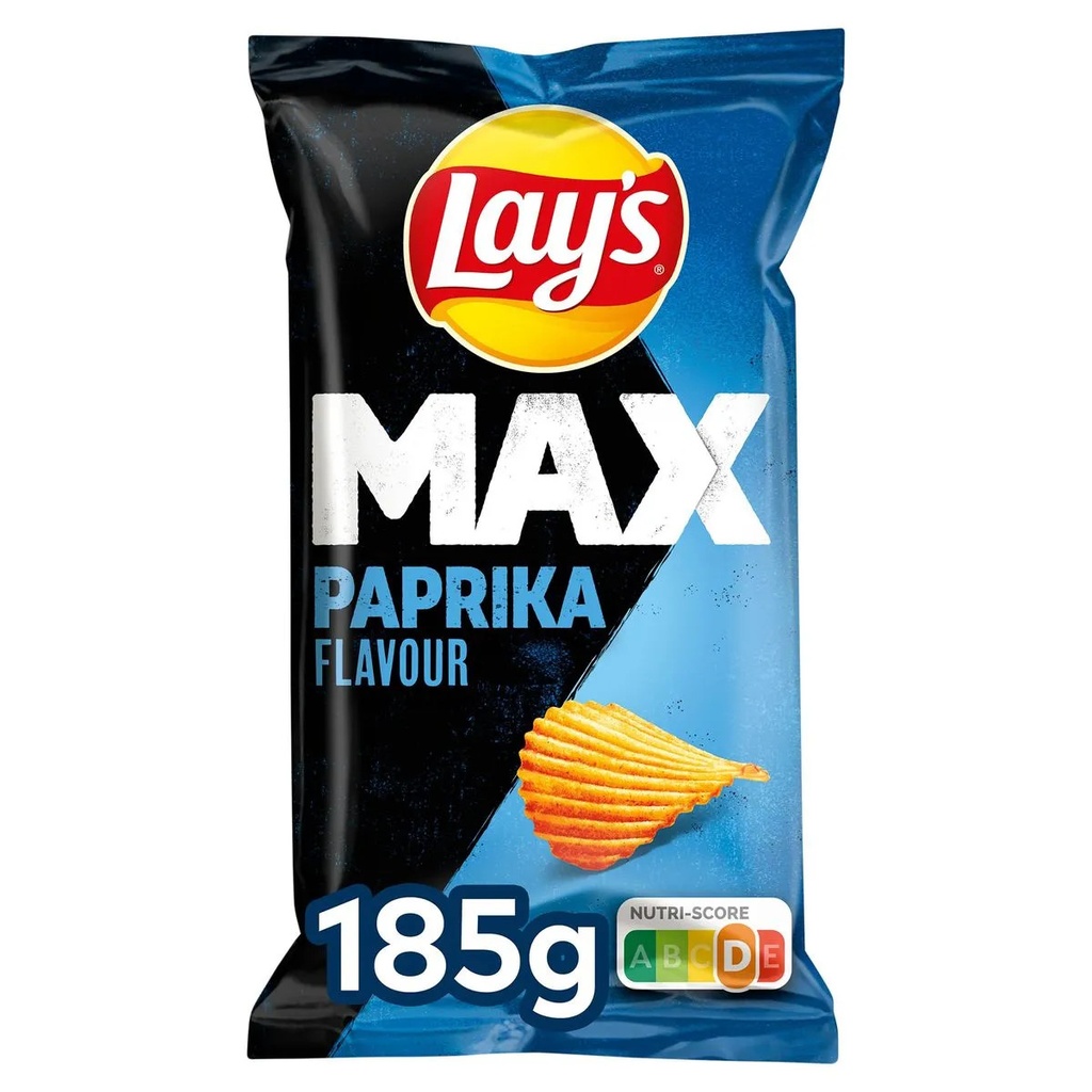 Lay's Max Paprika Chips 185 Gr