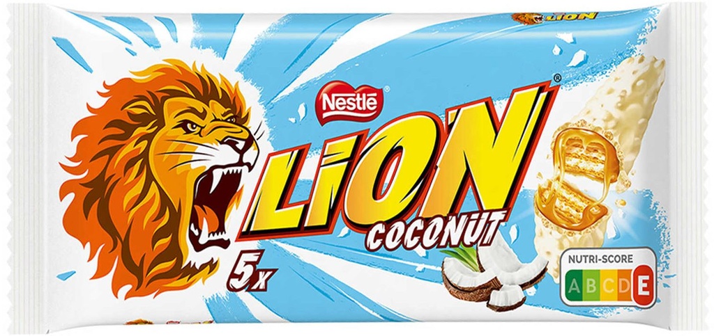 Nestlé Lion Coconut Barres Chocolatées 5x30 Gr