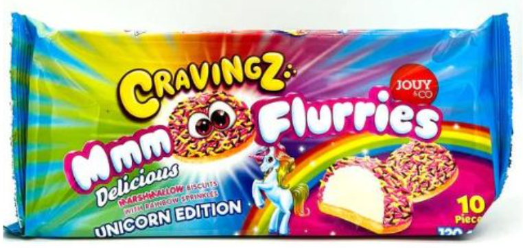Cravingz Flurries Marshmallow Unicorn 120 Gr