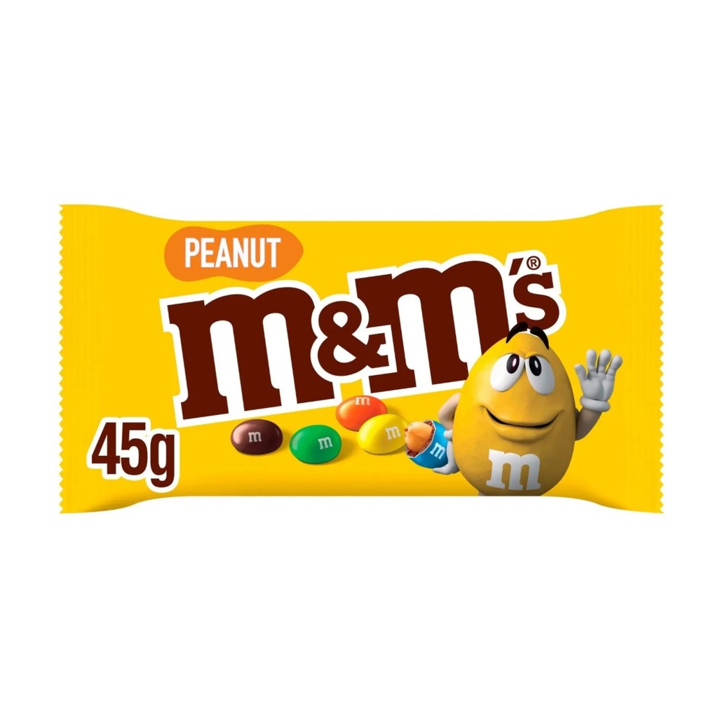 M&M's Peanut Billes Chocolatées 45 Gr