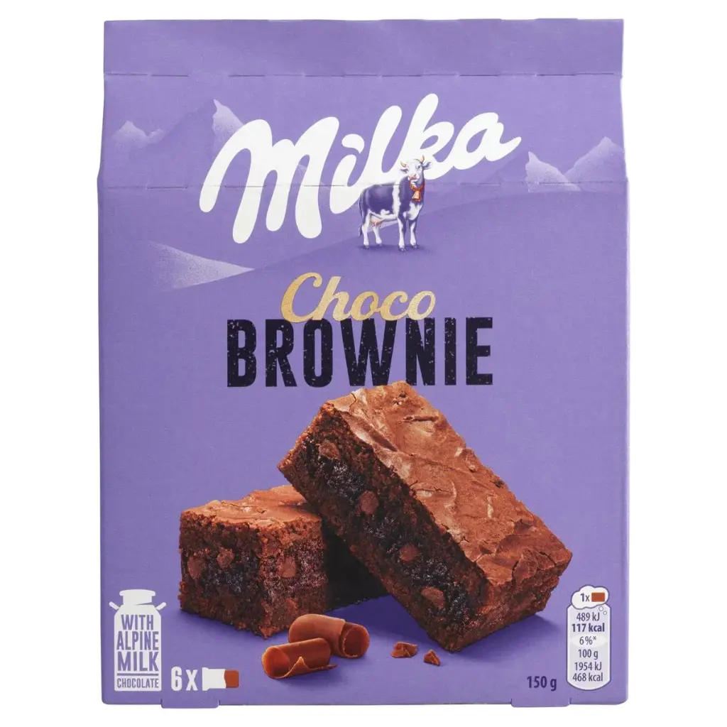 Milka Choco Brownie Cakes 6x30 Gr