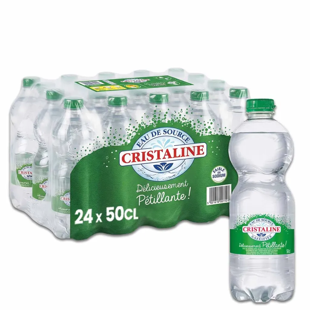 [CRI003] Cristaline Eau Pétillante Bouteille 24x50 Cl
