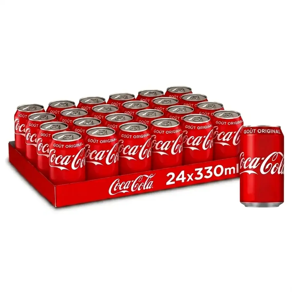 [COC001] Coca-Cola Original DK Canette 24x33 Cl
