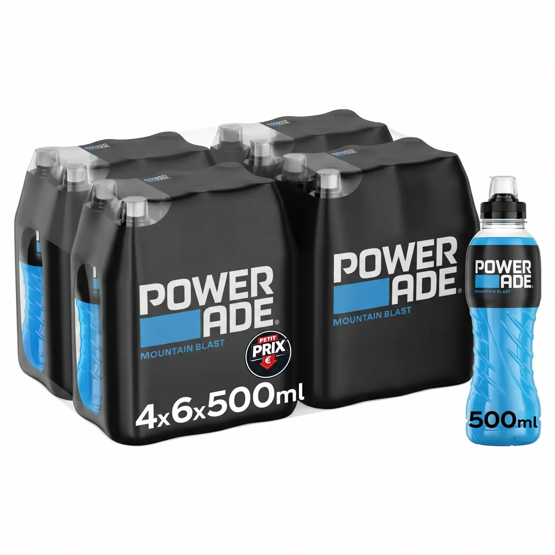 [POW002] Powerade Mountain Blast Bouteille 24x50 Cl
