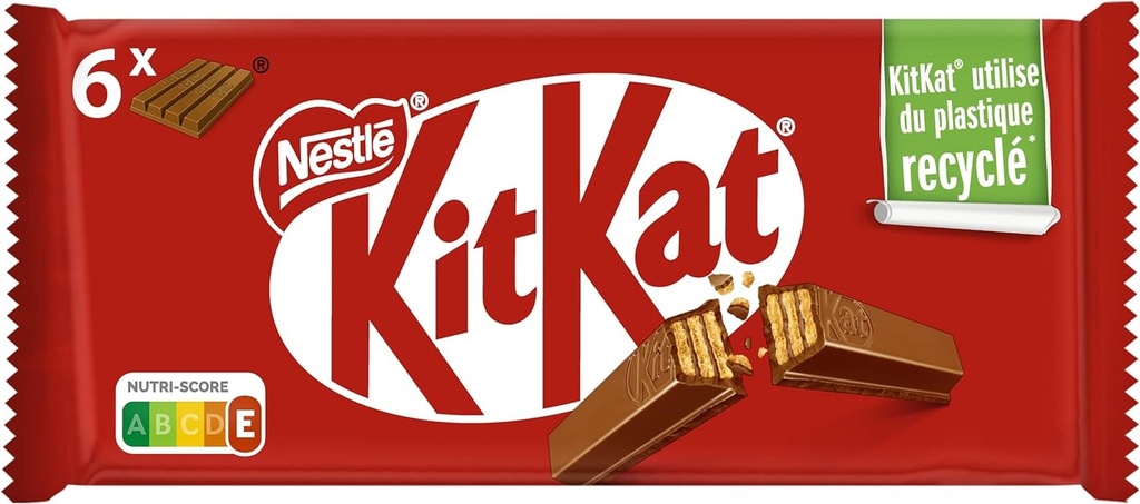 Nestlé Kit Kat Barres Chocolatées 6x41,5 Gr