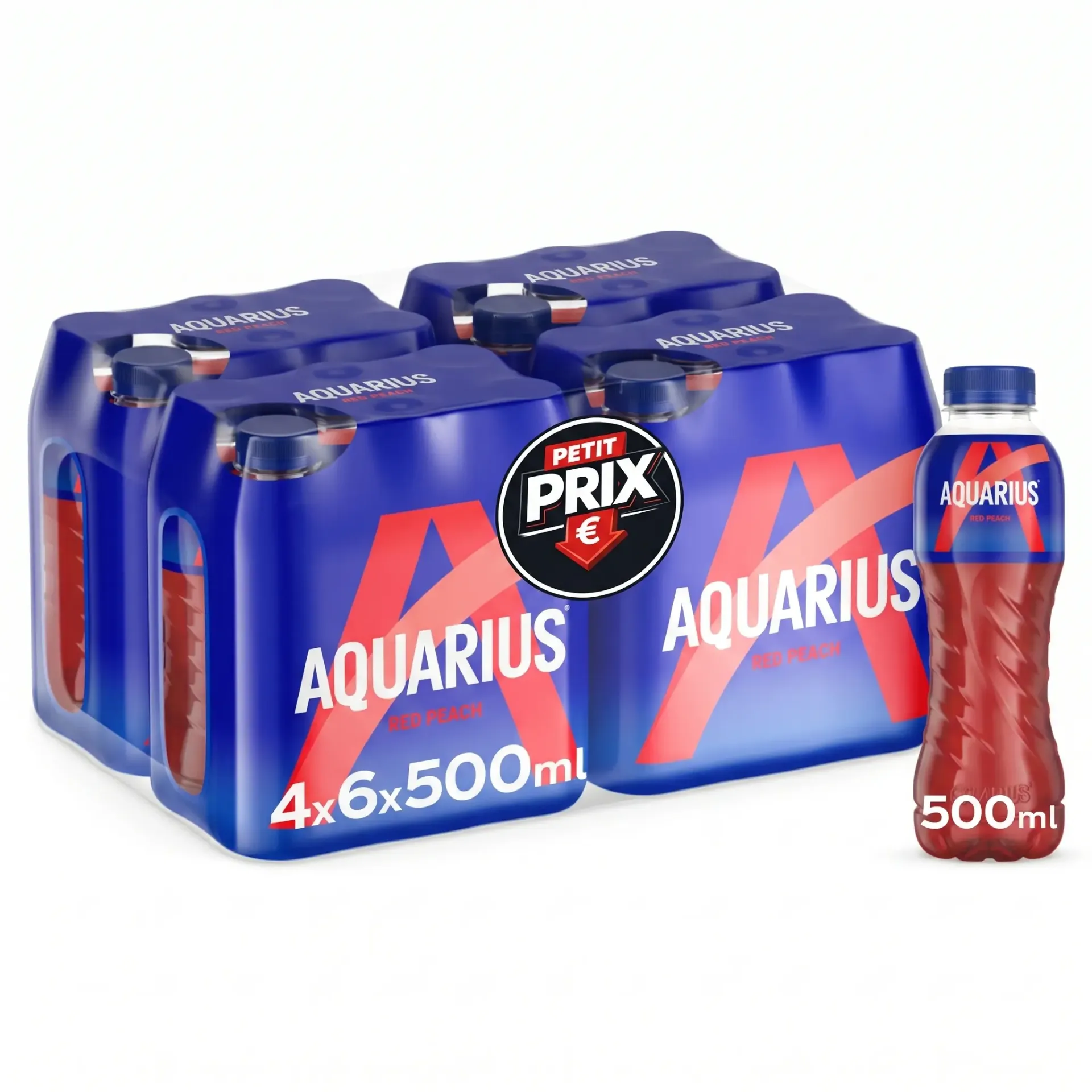Aquarius Red Peach Bouteille 24x50 Cl