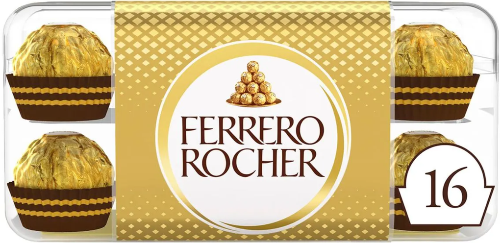 Ferrero Rocher Pralines 16 Pièces 200 Gr