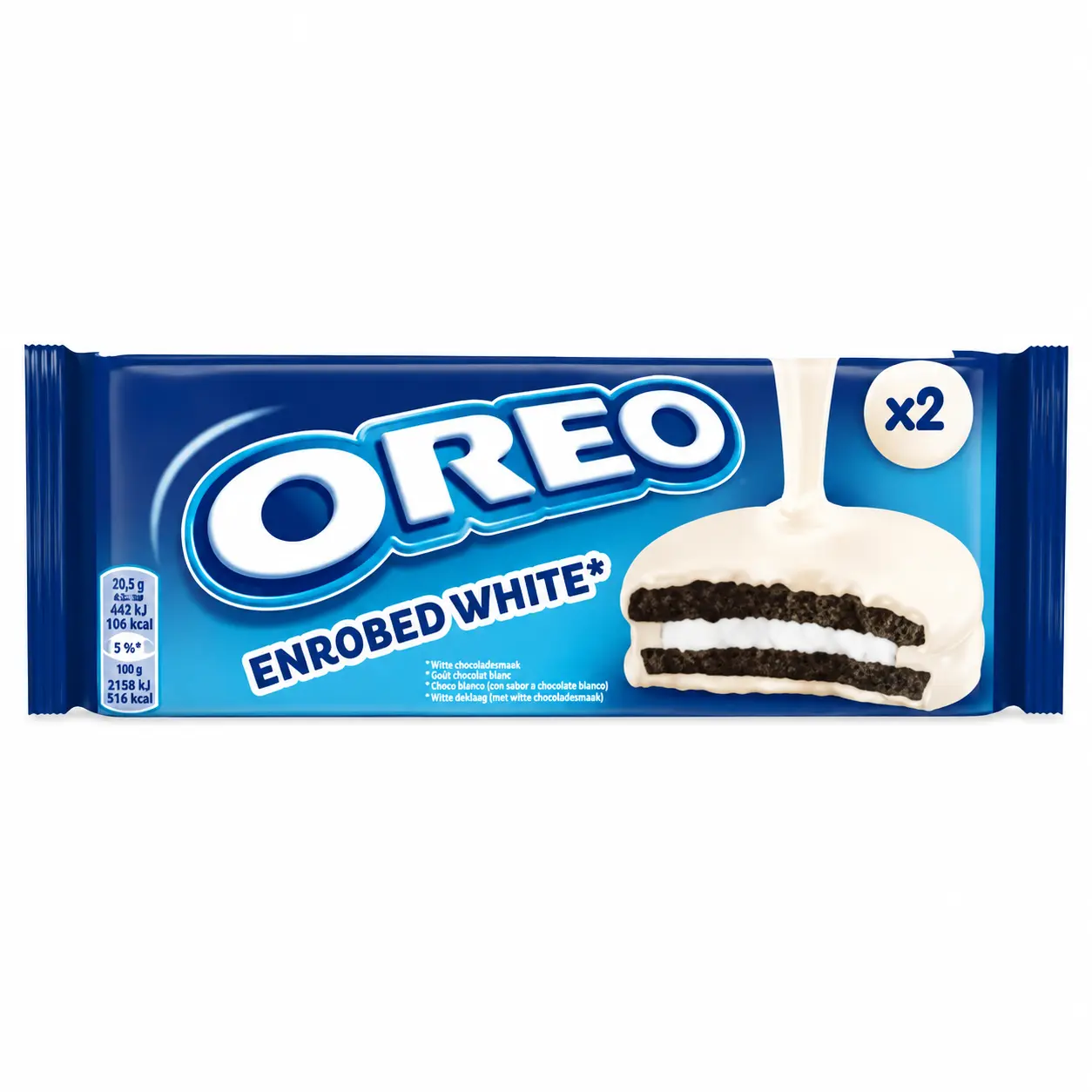 Oreo Enrobé Chocolat Blanc 41 Gr