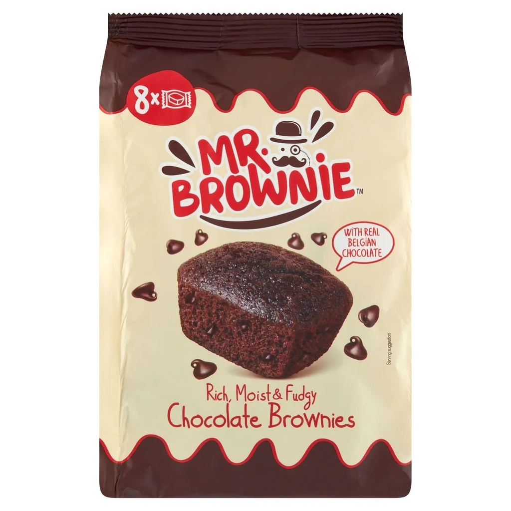 Mr Brownie Chocolat Cakes 8x25 Gr