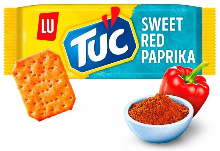 Lu Tuc Sweet Red Paprika Biscuits 100 Gr