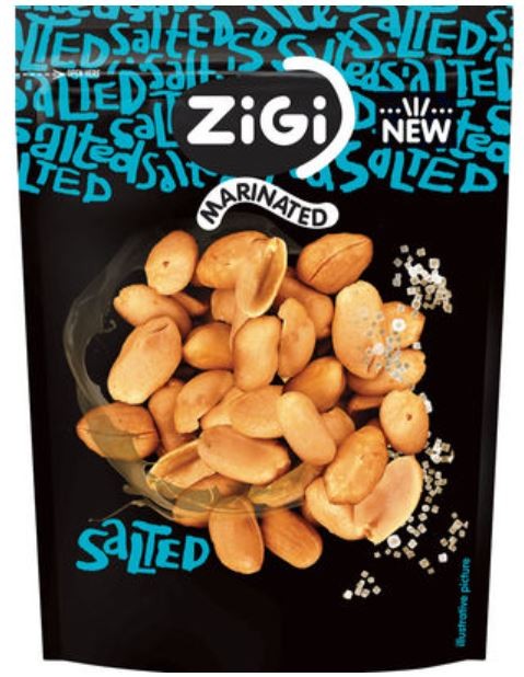 Zigi Cacahuètes Salées 70 Gr