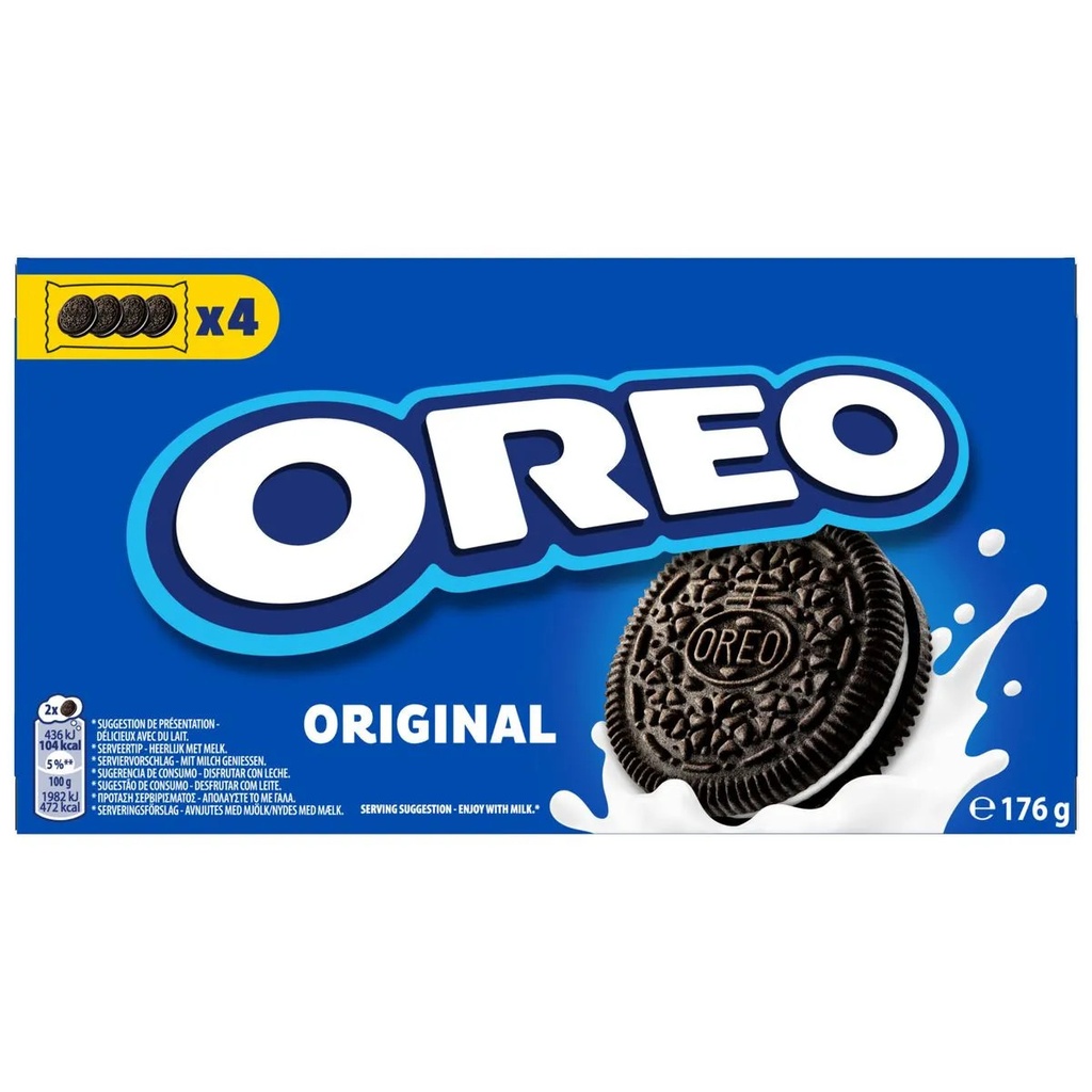 Oreo Original Biscuits 4x44 Gr