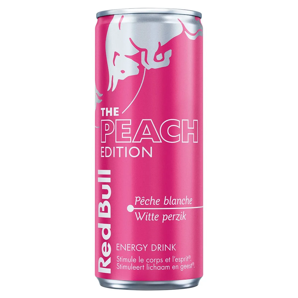 Red Bull Summer Edition Pêche Blanche Canette 25 Cl