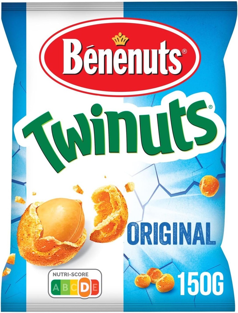 Benenuts Twinuts Original Salé Cacahuètes 150 Gr