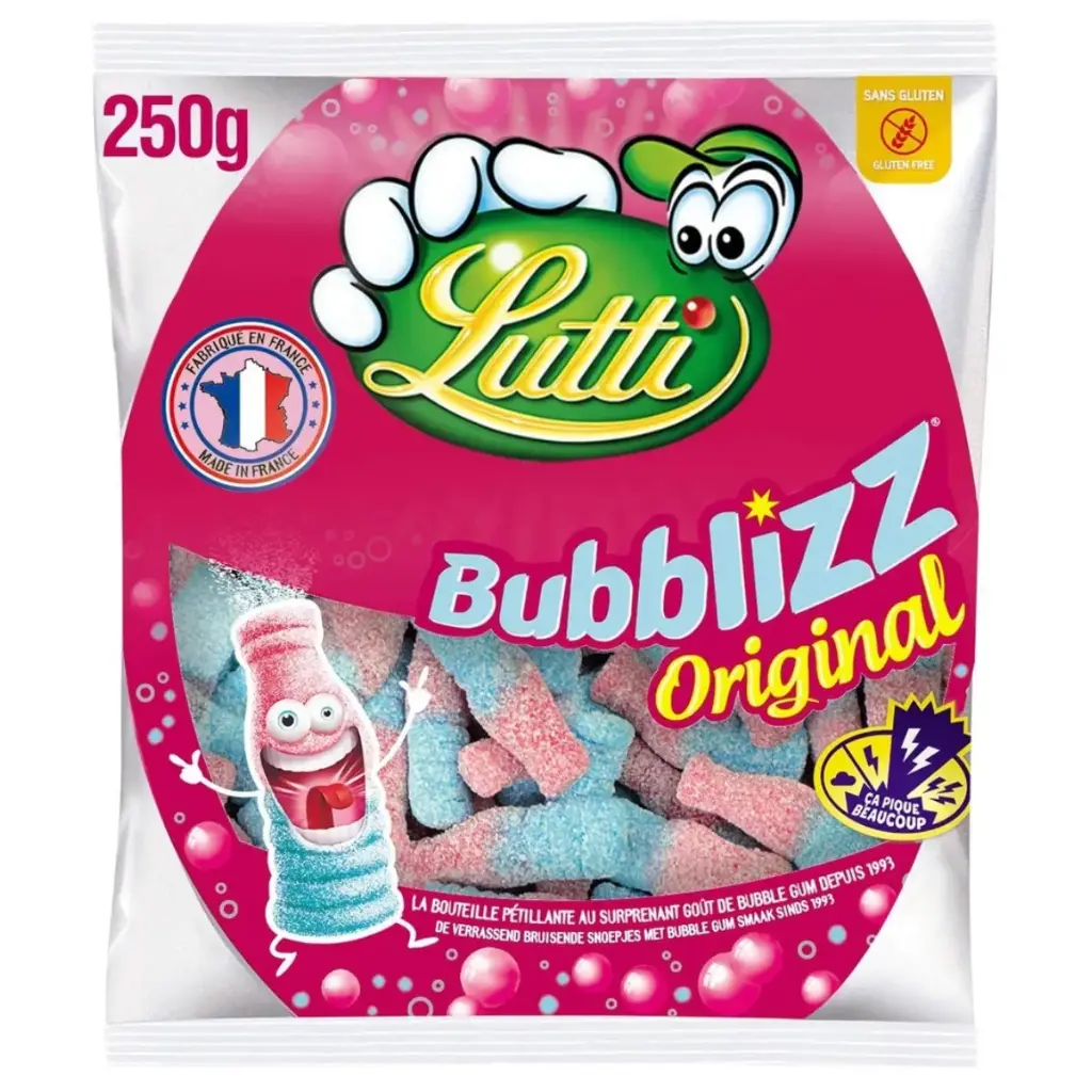 Lutti Bubblizz Original Bonbons 250 Gr