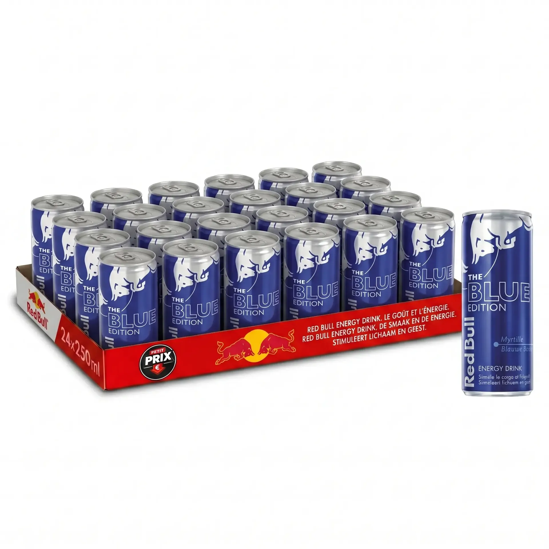 [RED009] Red Bull Blue Myrtille Canette 24x25 Cl