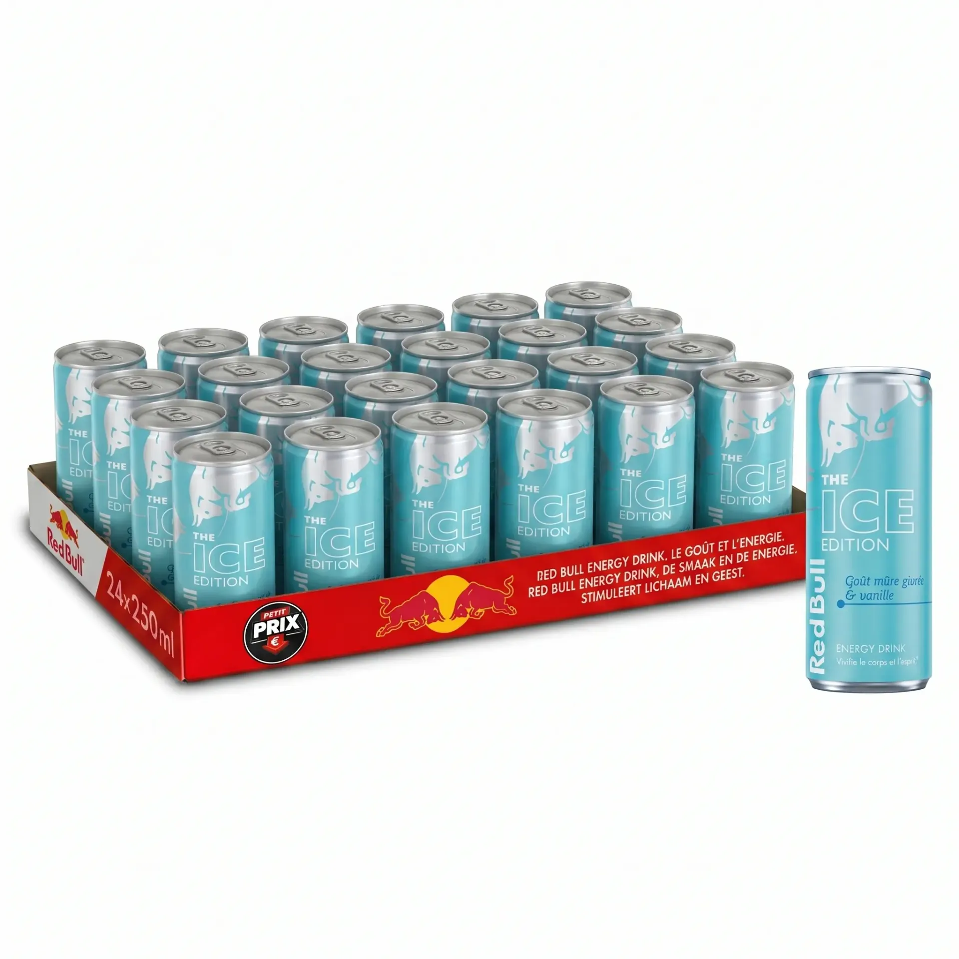 [RED012] Red Bull Ice Mûre Givrée Vanille Canette 24x25 Cl