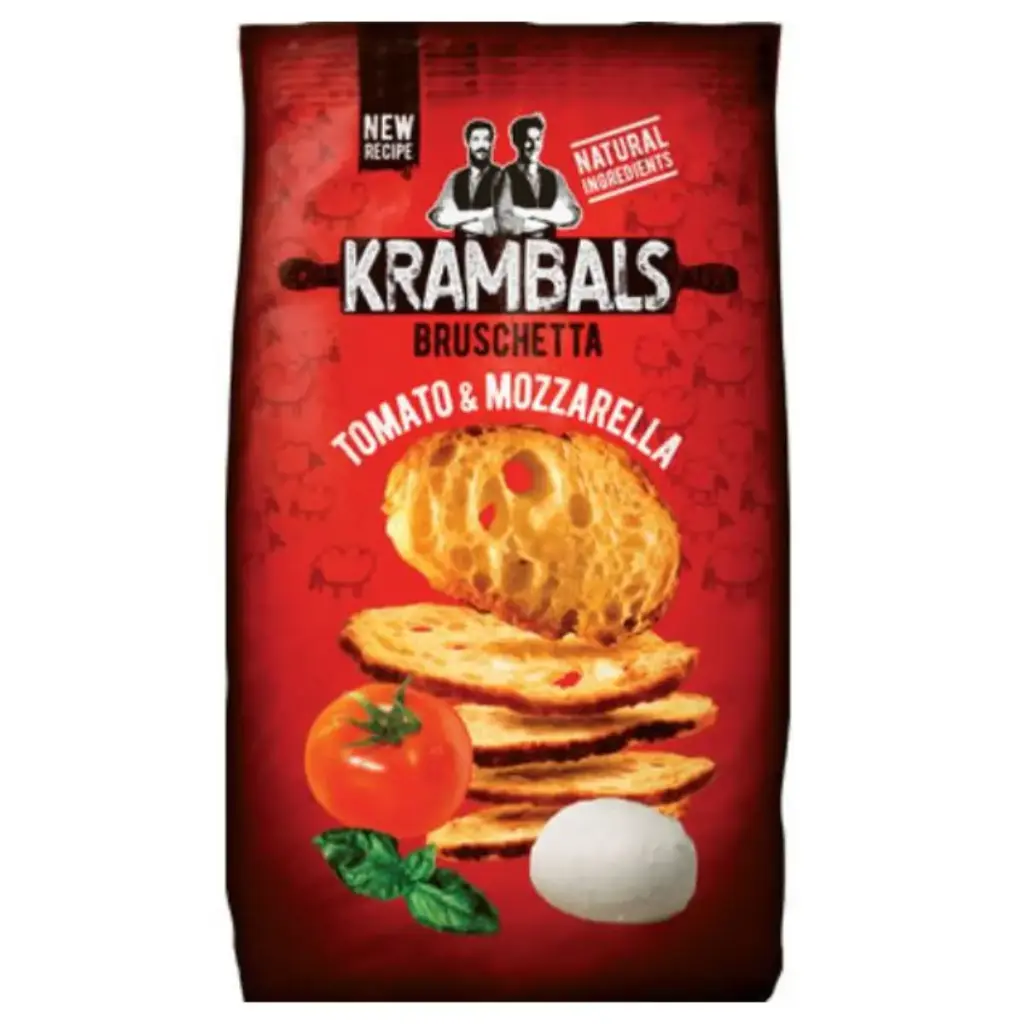 Krambals Bruschetta Tomato Mozzarella 70 Gr