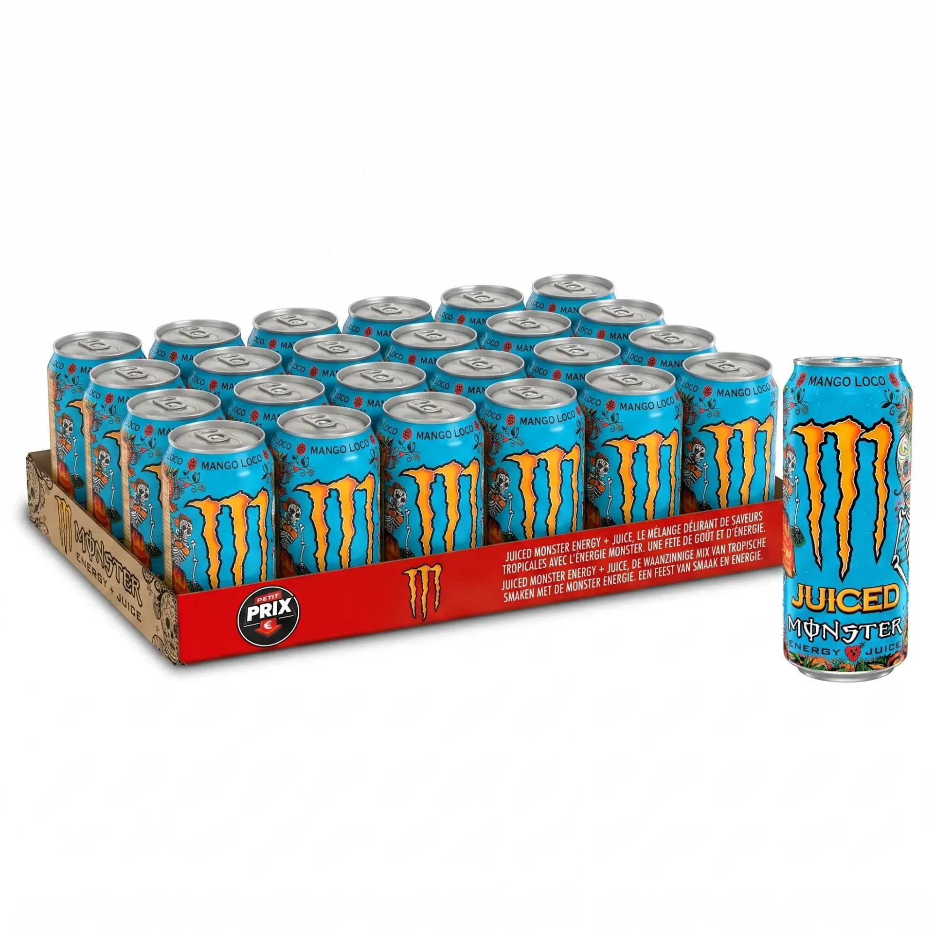 [MON004] Monster Juiced Mango Loco Canette 24x50 Cl