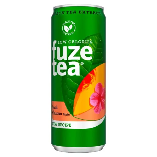 Fuze Tea Black Peach Hibiscus 33 Cl