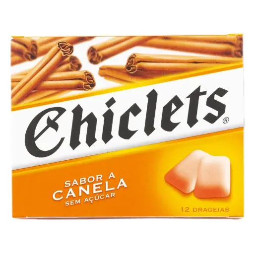 Chiclets Cannelle 12 Pièces 16,8 Gr