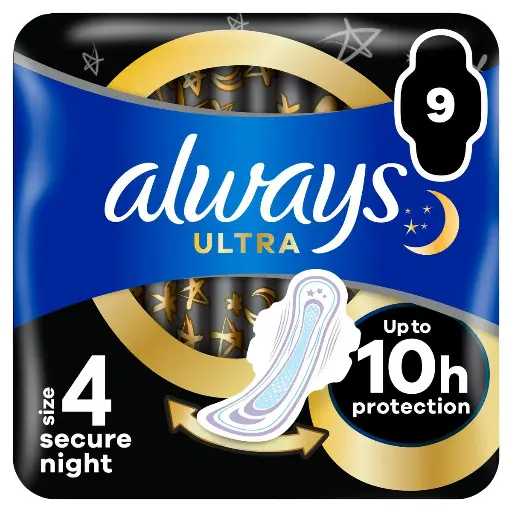 [ALWA002] Always Ultra Secure Night 9 Pièces