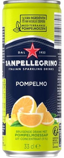 [SANP008] San Pellegrino Pompelmo Canette 33 Cl
