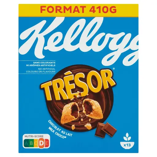 Kellogg's Trésor Chocolat au Lait 410 Gr
