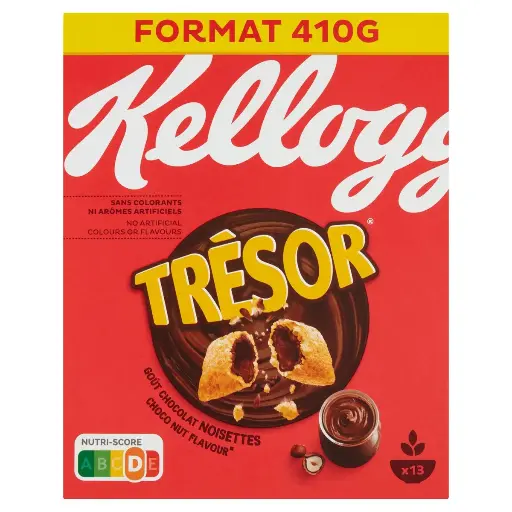 [KELL002] Kellogg's Trésor Chocolat Noisettes 410 Gr