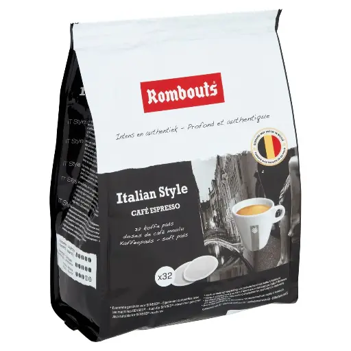 [ROMB001] Rombouts Italian Style Espresso 32 Dosettes