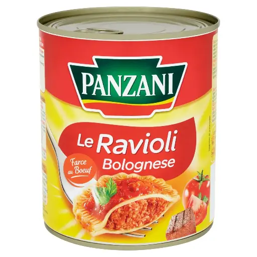 [PANZ001] Panzani Ravioli Bolognese 800 Gr