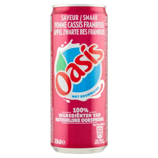 Oasis Pomme Cassis Framboise 33 Cl