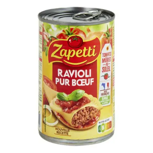 Zapetti Ravioli Pur Bœuf 400 Gr