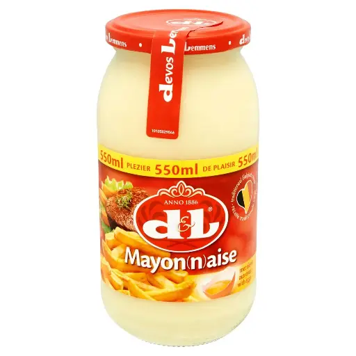 [13231] Devos Lemmens Mayonnaise aux Oeufs 550 Ml