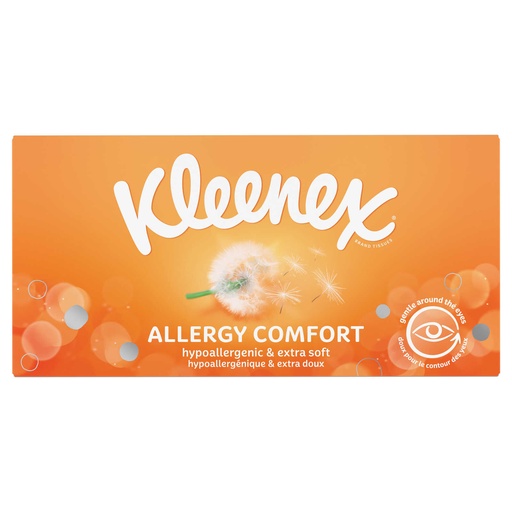 [14410] Kleenex Allergy Comfort Box Mouchoirs 56 Pièces