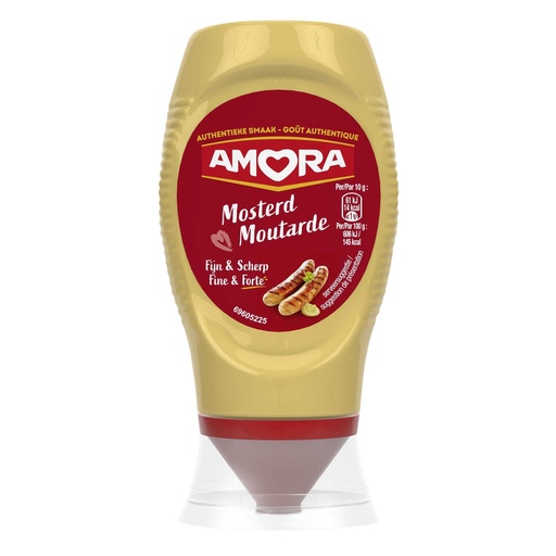 [13353] Amora Moutarde Fine & Forte Topdown 265 Gr