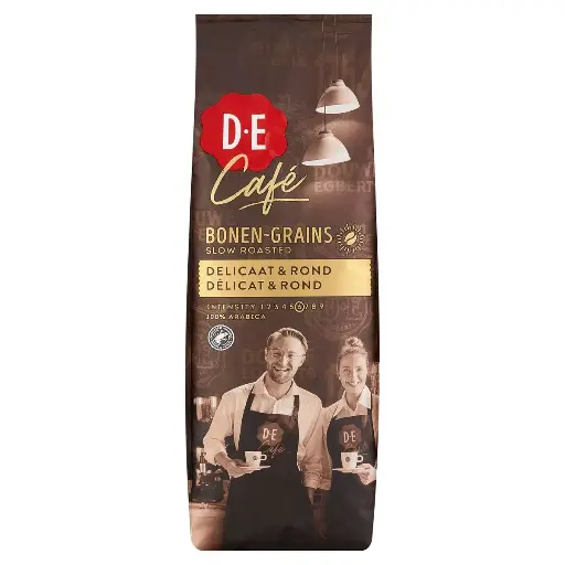 [11407] Douwe Egberts Délicat & Rond Café en Grains 500 Gr