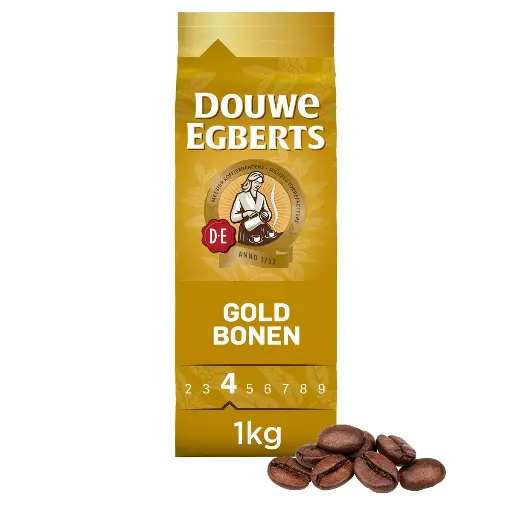 [21341] Douwe Egberts Gold Café en Grains 1 Kg