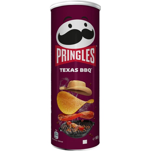 Pringles Texas BBQ Chips 165 Gr